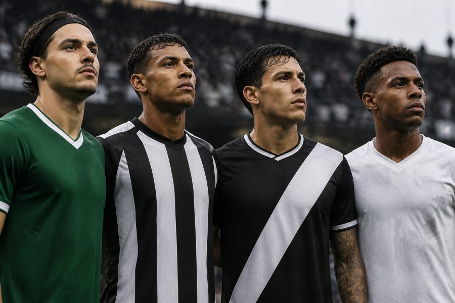 Palmeiras, Galo, Vasco e Santos lutam por três títulos em 2026