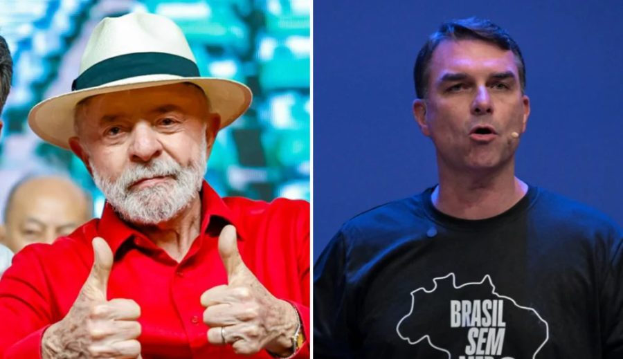 Datafolha mostra Lula com 47% no 2º turno, contra 43% de Flávio Bolsonaro