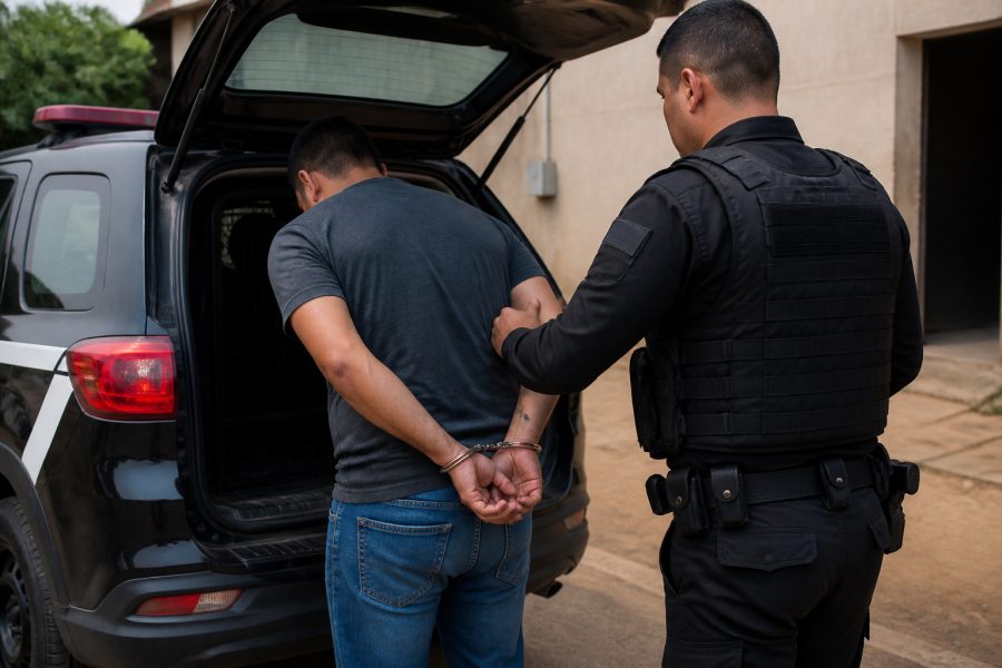 Homem é preso por descumprir medida protetiva em Brasília de Minas