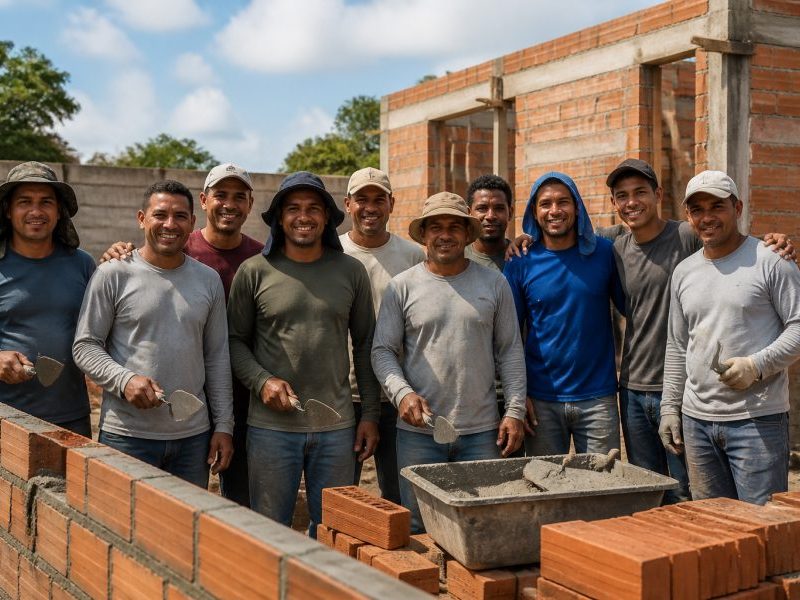 Porteirinha Forma Primeira Turma de Pedreiros e Abre Novas Oportunidades